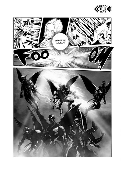 Story: Kayron Huff & Issa Diallo. Art: Dunamyz Lettering: Dunamyz